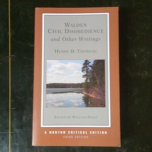 Walden Civil Disobedience Henry Thoreau Classic Home Library High School College